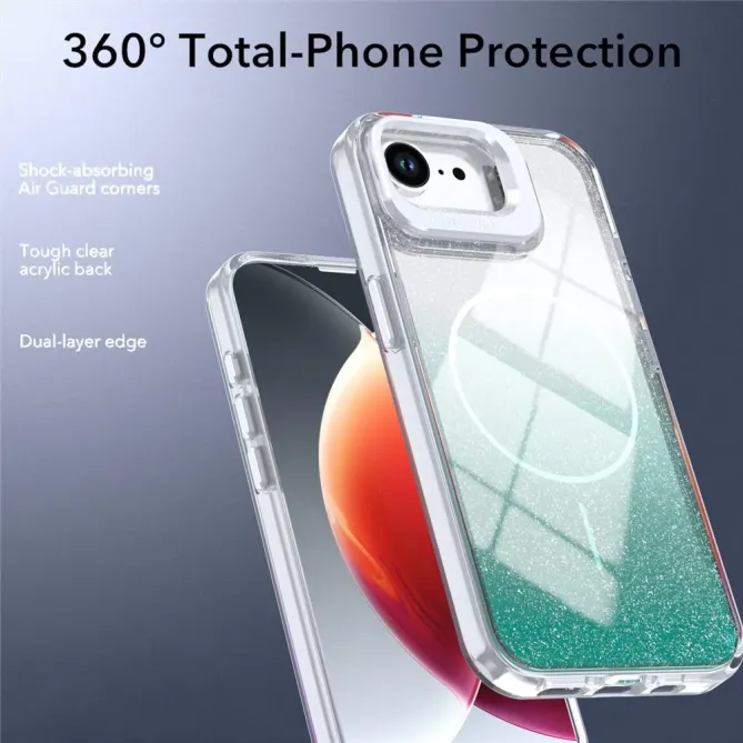 Coque iPhone 17e / 16e Magnétique Gradient Paillettes | Spark-View