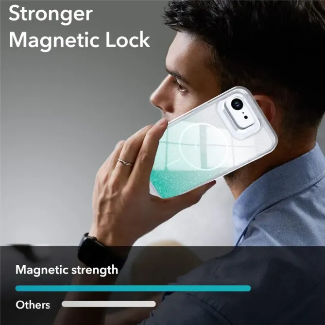 Coque iPhone 17e / 16e Magnétique Gradient Paillettes | Spark-View