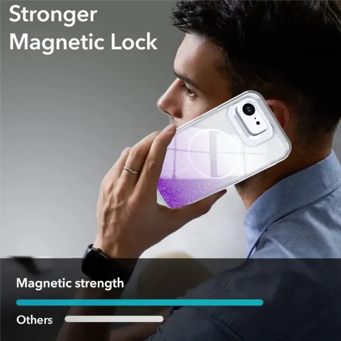 Coque iPhone 17e / 16e Magnétique Gradient Paillettes | Spark-View