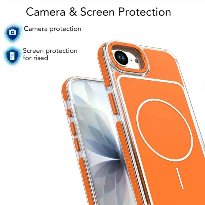 Coque iPhone 17e / 16e Magnétique Dual Color Bumper Antichoc