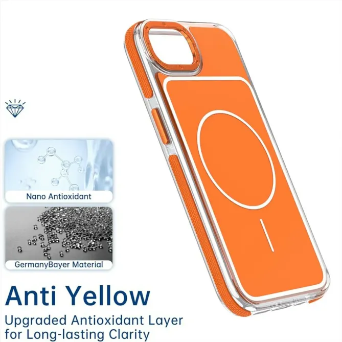 Coque iPhone 17e / 16e Magnétique Dual Color Bumper Antichoc