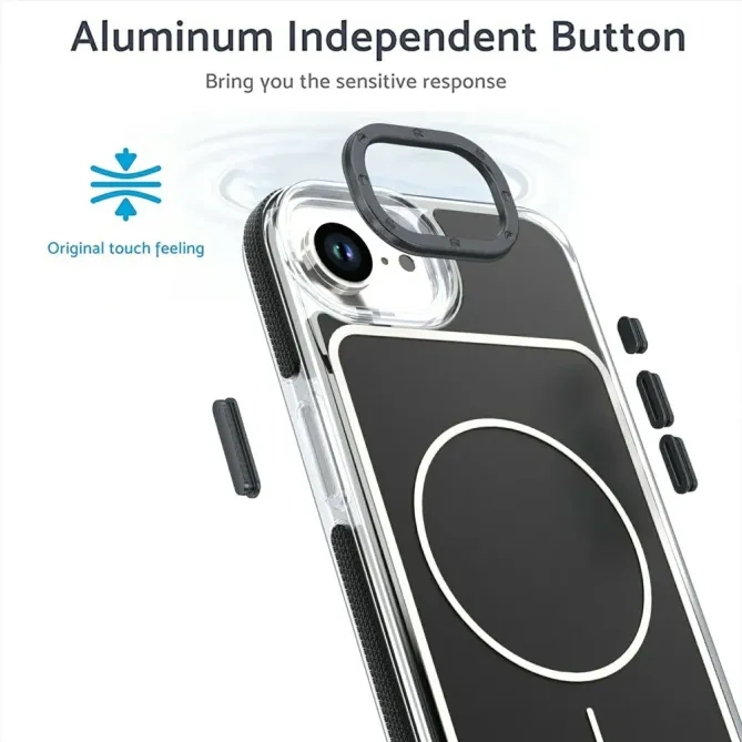 Coque iPhone 17e / 16e Magnétique Dual Color Bumper Antichoc