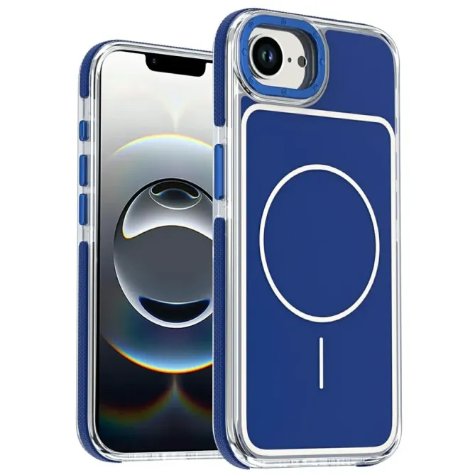 Coque iPhone 17e / 16e Magnétique Dual Color Bumper Antichoc