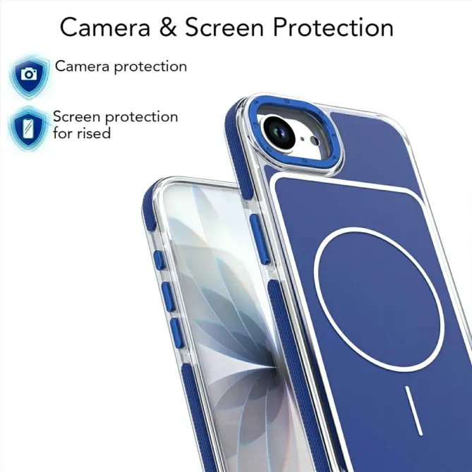 Coque iPhone 17e / 16e Magnétique Dual Color Bumper Antichoc