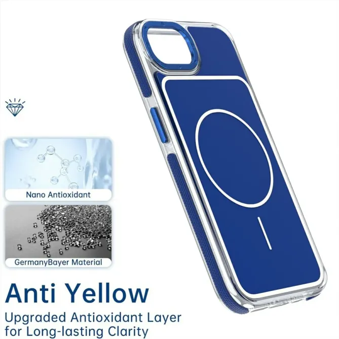 Coque iPhone 17e / 16e Magnétique Dual Color Bumper Antichoc