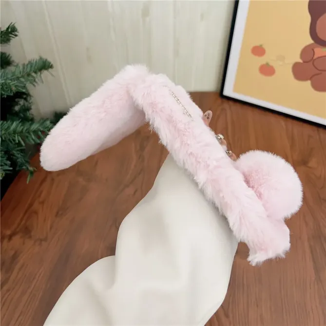 Coque Samsung Galaxy S26 Ultra Peluche Douce RABBIT LUXE