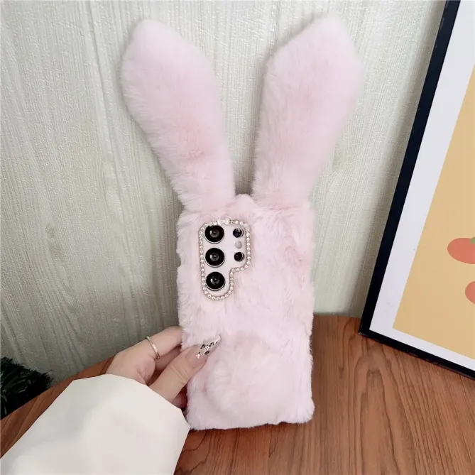 Coque Samsung Galaxy S26 Ultra Peluche Douce RABBIT LUXE
