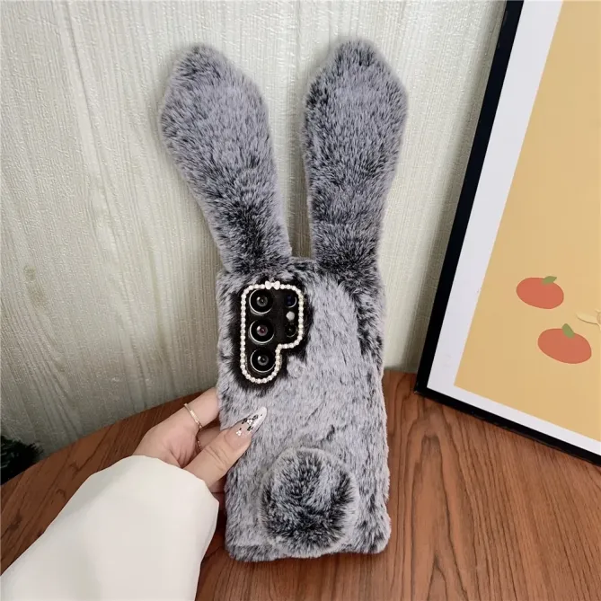 Coque Samsung Galaxy S26 Ultra Peluche Douce RABBIT LUXE