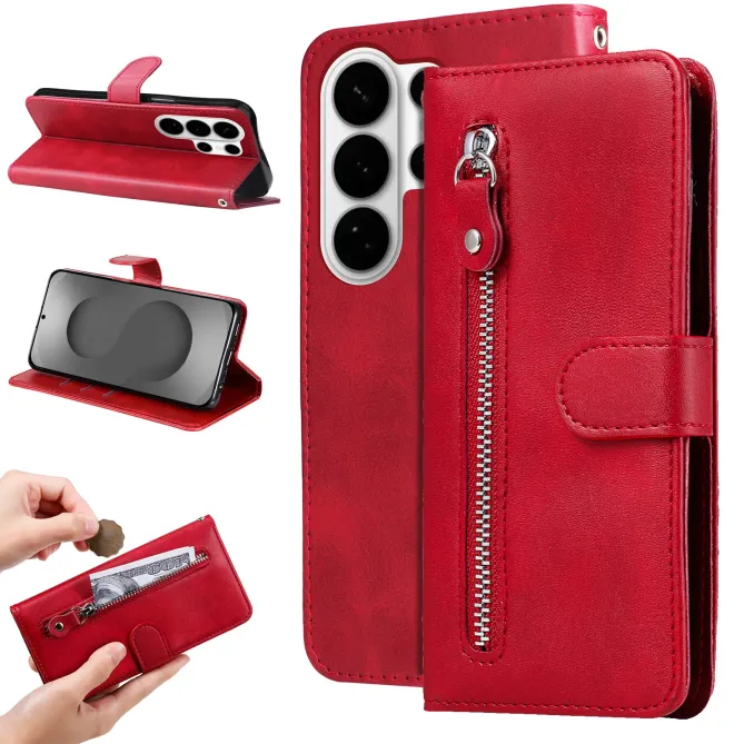 Housse Samsung Galaxy S26 Ultra Portefeuille Zippé ATLAS