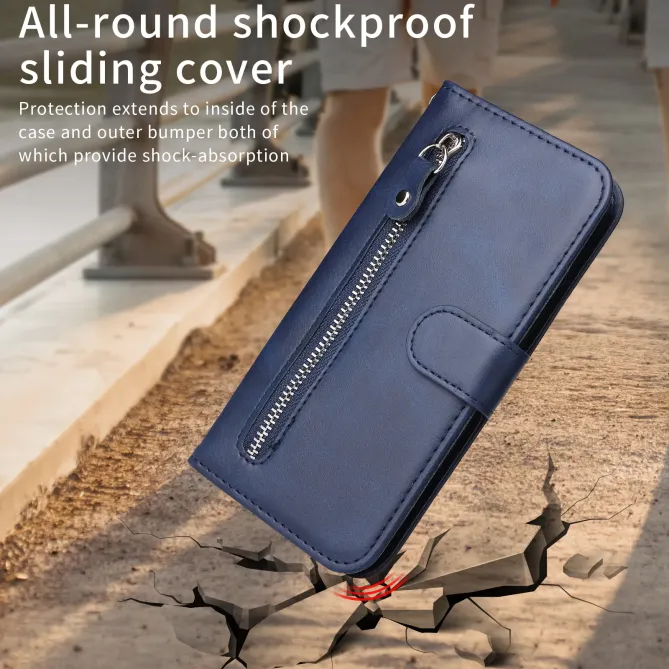 Housse Samsung Galaxy S26 Ultra Portefeuille Zippé ATLAS