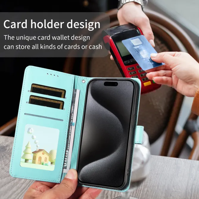 Étui Honor 600 Lite Motif Chiens avec Blocage RFID et Dragonne