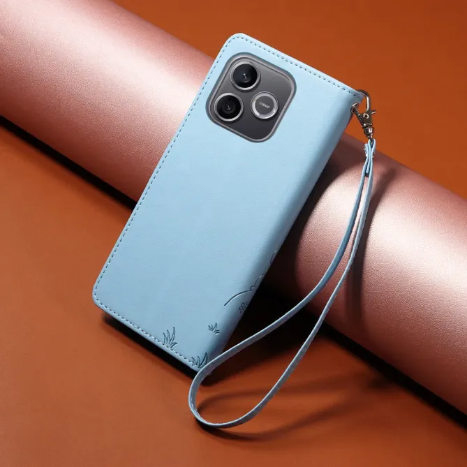 Étui Honor 600 Lite Motif Chiens avec Blocage RFID et Dragonne