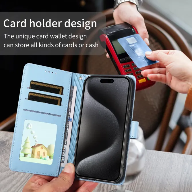 Étui Honor 600 Lite Motif Chiens avec Blocage RFID et Dragonne