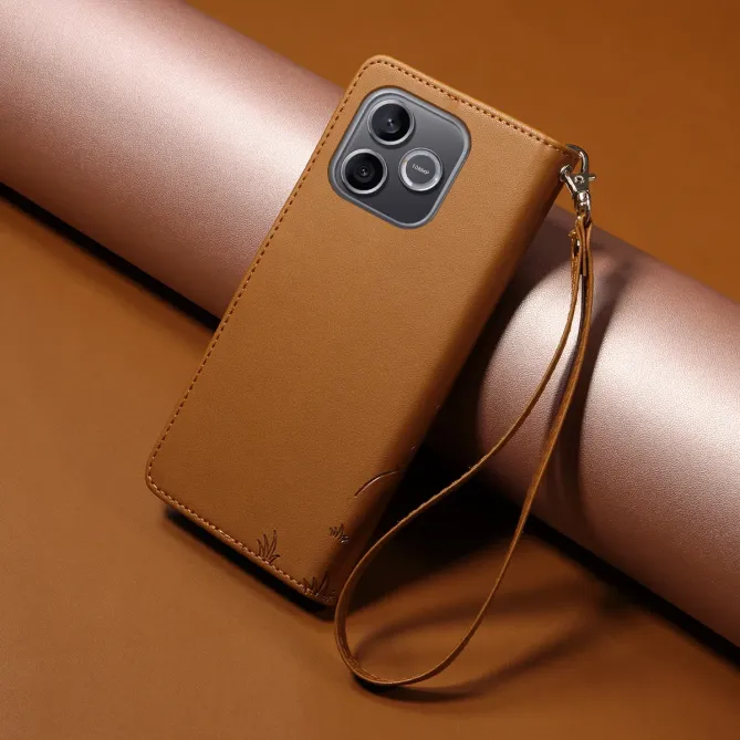 Étui Honor 600 Lite Motif Chiens avec Blocage RFID et Dragonne