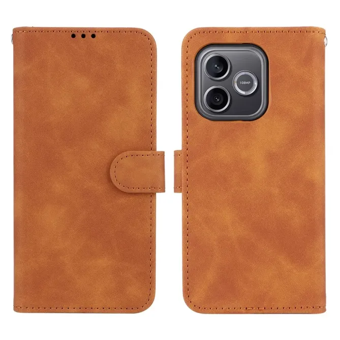 Étui Honor 600 Lite Effet Cuir avec Dragonne