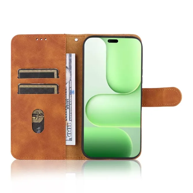 Étui Honor 600 Lite Effet Cuir avec Dragonne