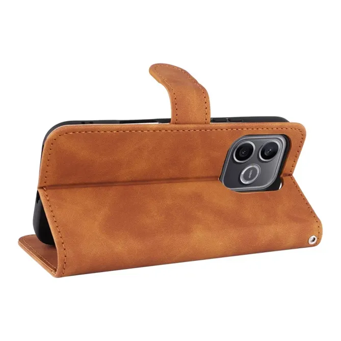 Étui Honor 600 Lite Effet Cuir avec Dragonne