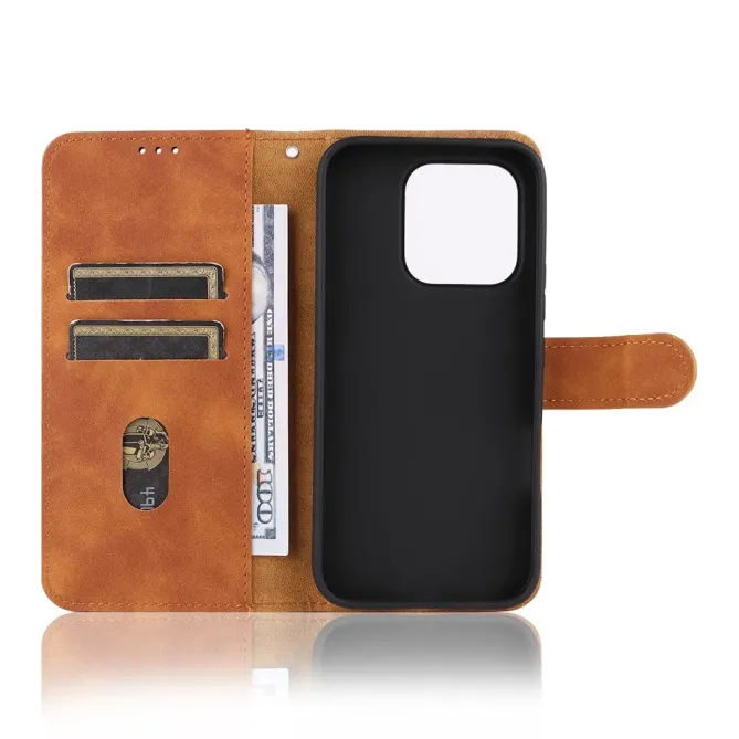 Étui Honor 600 Lite Effet Cuir avec Dragonne