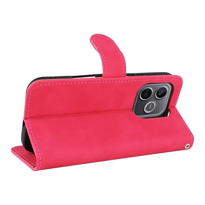 Étui Honor 600 Lite Effet Cuir avec Dragonne