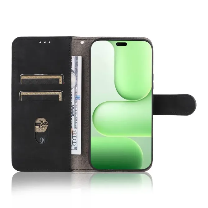 Étui Honor 600 Lite Effet Cuir avec Dragonne