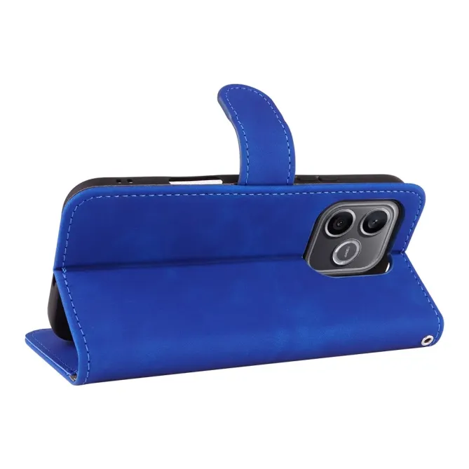 Étui Honor 600 Lite Effet Cuir avec Dragonne