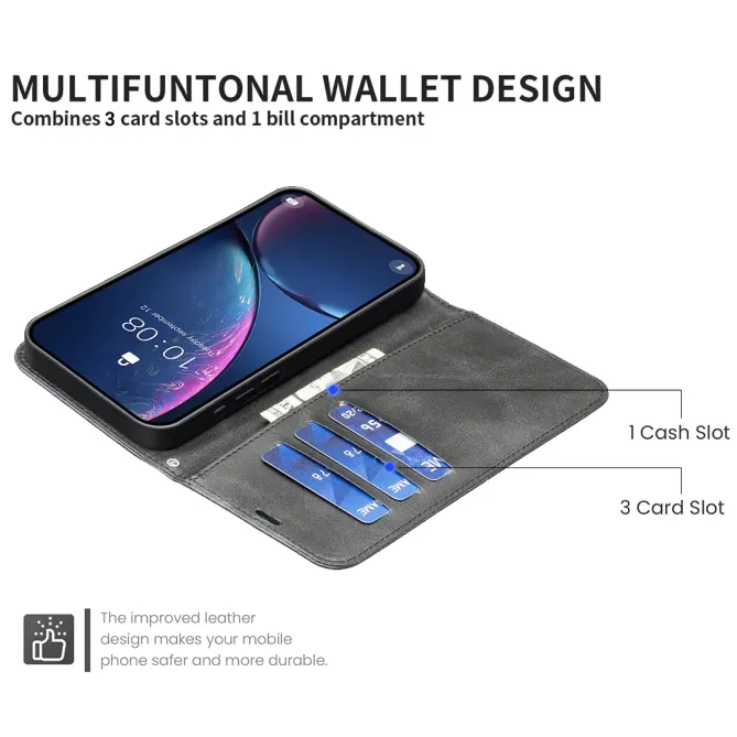 Housse Honor 600 Lite Portefeuille Lisse avec Dragonne