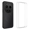 Coque Xiaomi 17 Ultra Carbone Magnétique avec 2 Verres Trempés