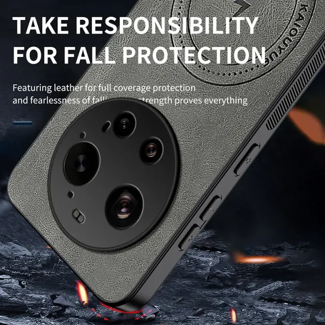 Coque Xiaomi 17 Ultra Magnétique Nappa avec 2 verre trempé