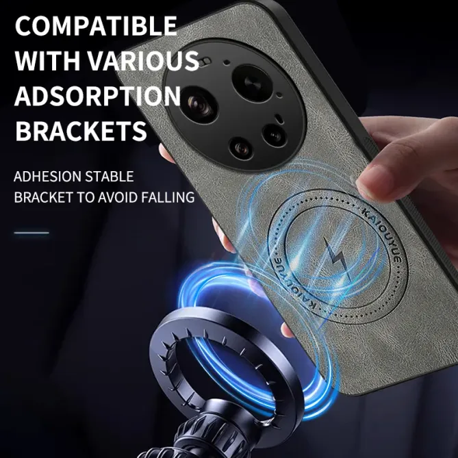 Coque Xiaomi 17 Ultra Magnétique Nappa avec 2 verre trempé