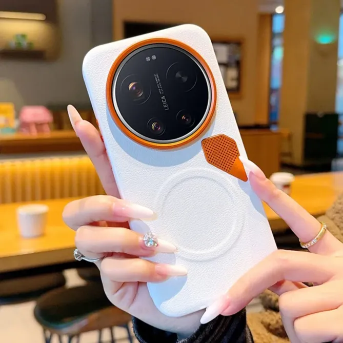 Coque Magnétique Xiaomi 17 Ultra avec Aération et Design Sportif