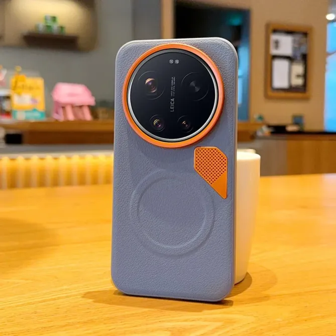 Coque Magnétique Xiaomi 17 Ultra avec Aération et Design Sportif