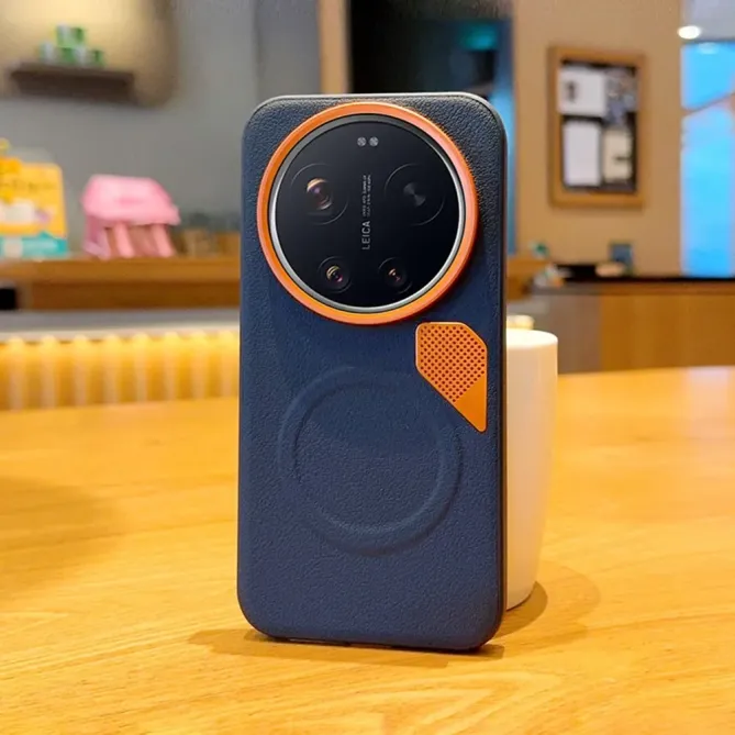 Coque Magnétique Xiaomi 17 Ultra avec Aération et Design Sportif