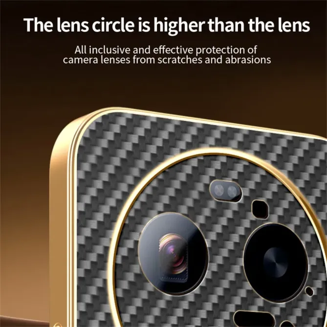 Coque Xiaomi 17 Ultra Magnétique Texture Carbone