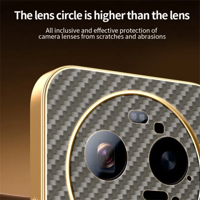 Coque Xiaomi 17 Ultra Magnétique Texture Carbone