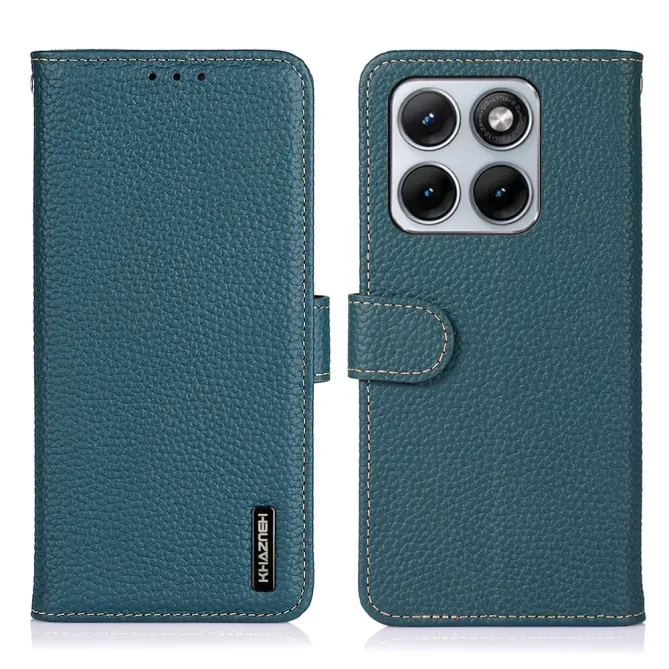 Housse Motorola Edge 70 Fusion Cuir Grainé KHAZNEH