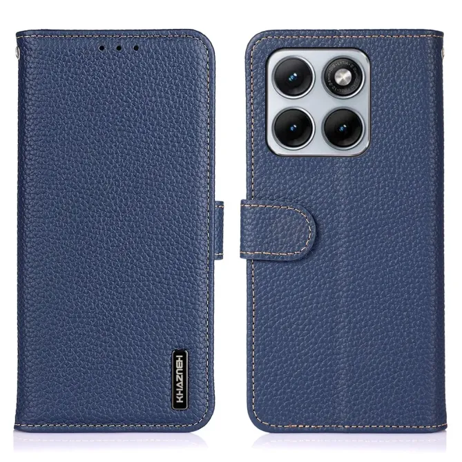 Housse Motorola Edge 70 Fusion Cuir Grainé KHAZNEH