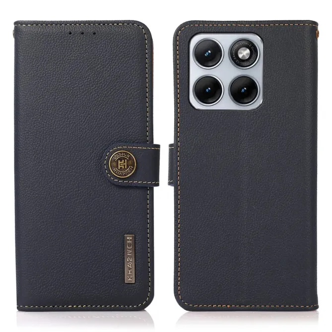 Housse Motorola Edge 70 Fusion Cuir Véritable Classique