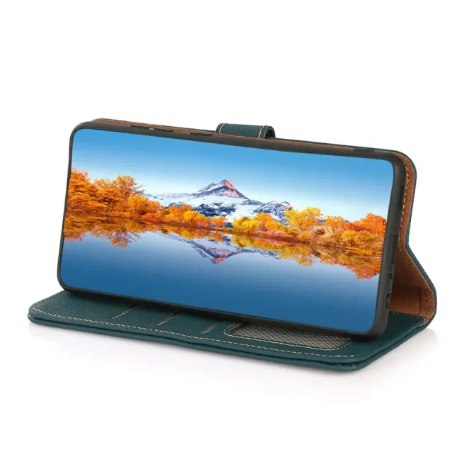 Housse Motorola Edge 70 Fusion Cuir Véritable Classique