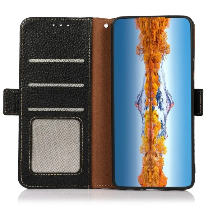 Housse Motorola Edge 70 Fusion KHAZNEH cuir grainé first