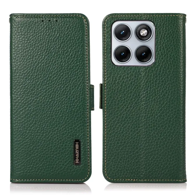 Housse Motorola Edge 70 Fusion KHAZNEH cuir grainé first