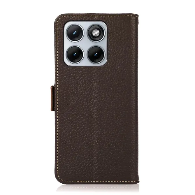 Housse Motorola Edge 70 Fusion KHAZNEH cuir grainé first