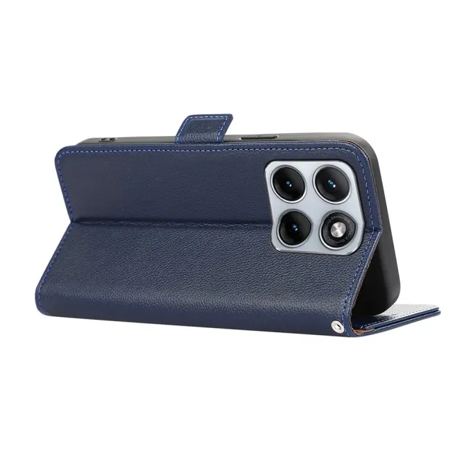 Housse Motorola Edge 70 Fusion Simili Cuir Litchi Anti-RFID