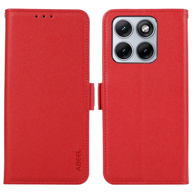 Housse Motorola Edge 70 Fusion Simili Cuir Litchi Anti-RFID