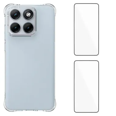 Coque Motorola Edge 70 Fusion Antichoc et 2 Verres Trempés