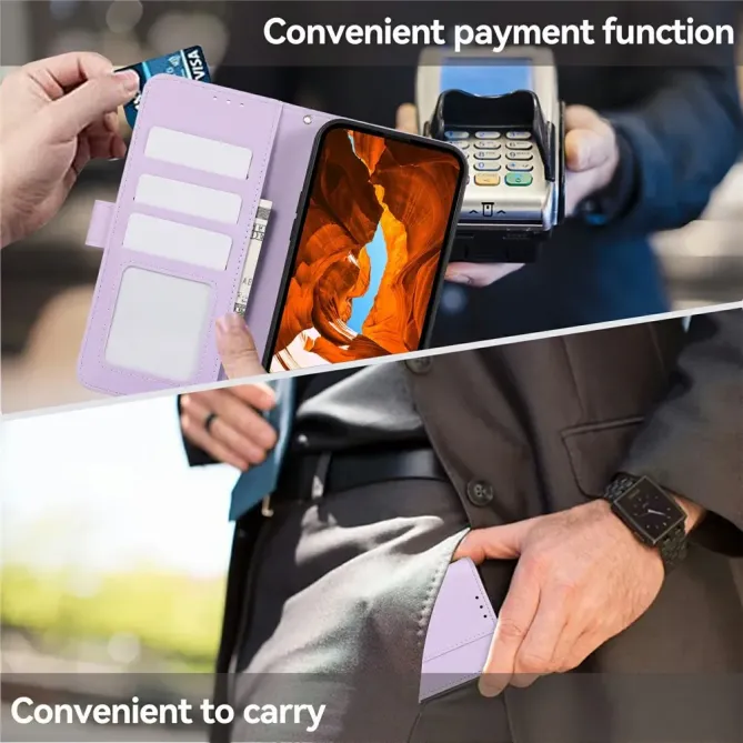 Housse Motorola Edge 70 Fusion Effet Cuir Harper