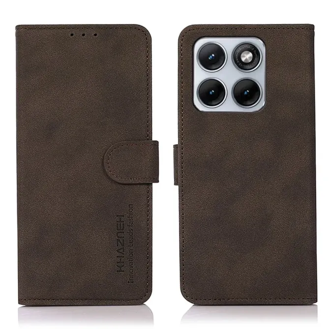 Housse Motorola Edge 70 Fusion KHAZNEH Effet Cuir Doux