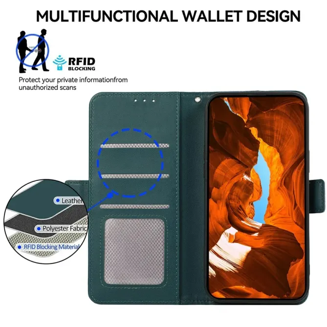 Housse Honor 600 Lite Porte-cartes Cuir Anti-RFID