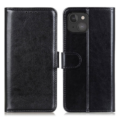 Housse iPhone 13 mini Portefeuille Support Crazy Horse