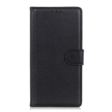 Housse iPhone 13 mini Portefeuille Support Litchi