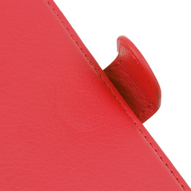 Housse iPhone 13 mini Portefeuille Support Litchi
